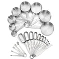 Measuring Cups and Spoons Set of 24 Piece