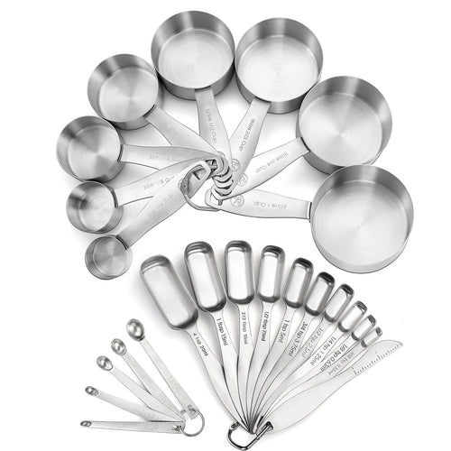 Measuring Cups and Spoons Set of 24 Piece